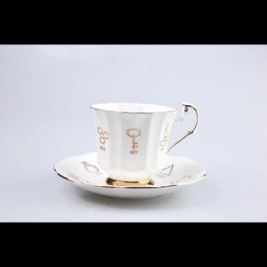 Vintage | 1964 Taylor & Kent Red Rose Tea Cup Of Fortune